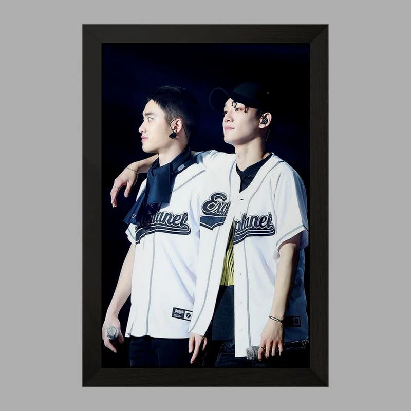 تابلو خندالو مدل گروه اکسو EXO  کد 13579