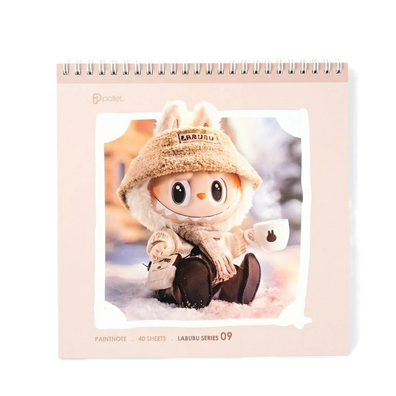 دفتر نقاشی ۴۰ برگ پالت طرح فانتزی لبوبو