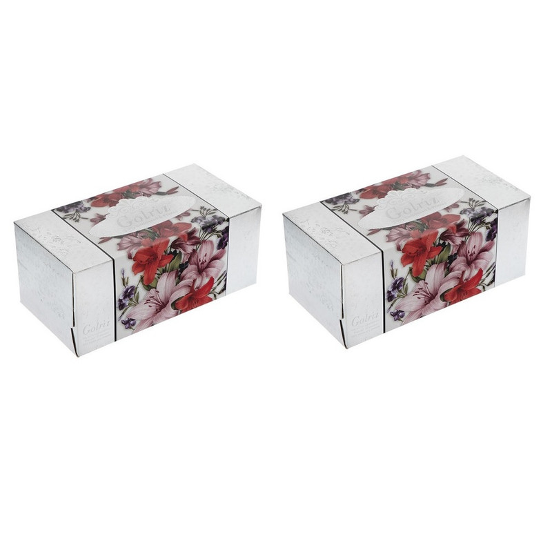 دستمال کاغذی 150 برگ دو لایه گلریز مدل 103 بسته 2 عددی