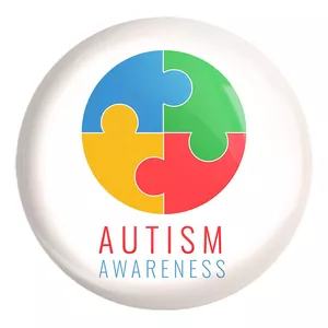 پیکسل خندالو طرح اتیسم Autism کد 26728 مدل بزرگ