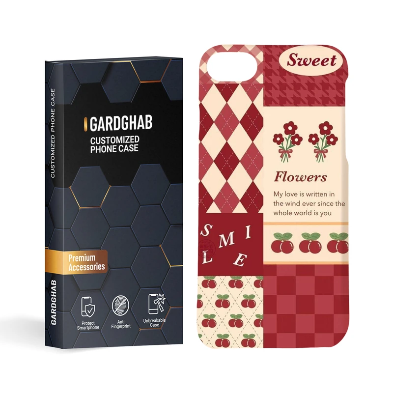 کاور گارد قاب مدل دخترانه مناسب برای گوشی موبایل اپل iPhone 7 / 8 / SE 2020 / SE 2022