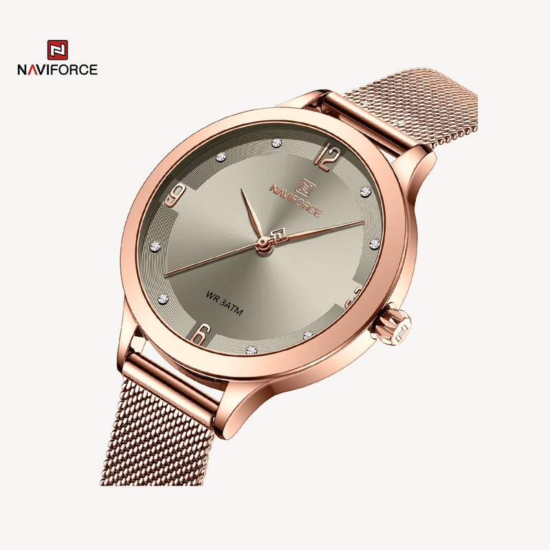 ساعت مچی عقربه ای زنانه نیوی فورس مدل NF5023