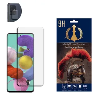   محافظ لنز دوربین اینفینیتی مدل PRO MAX مناسب برای گوشی موبایل سامسونگ Galaxy A51 به همراه محافظ صفحه نمایش