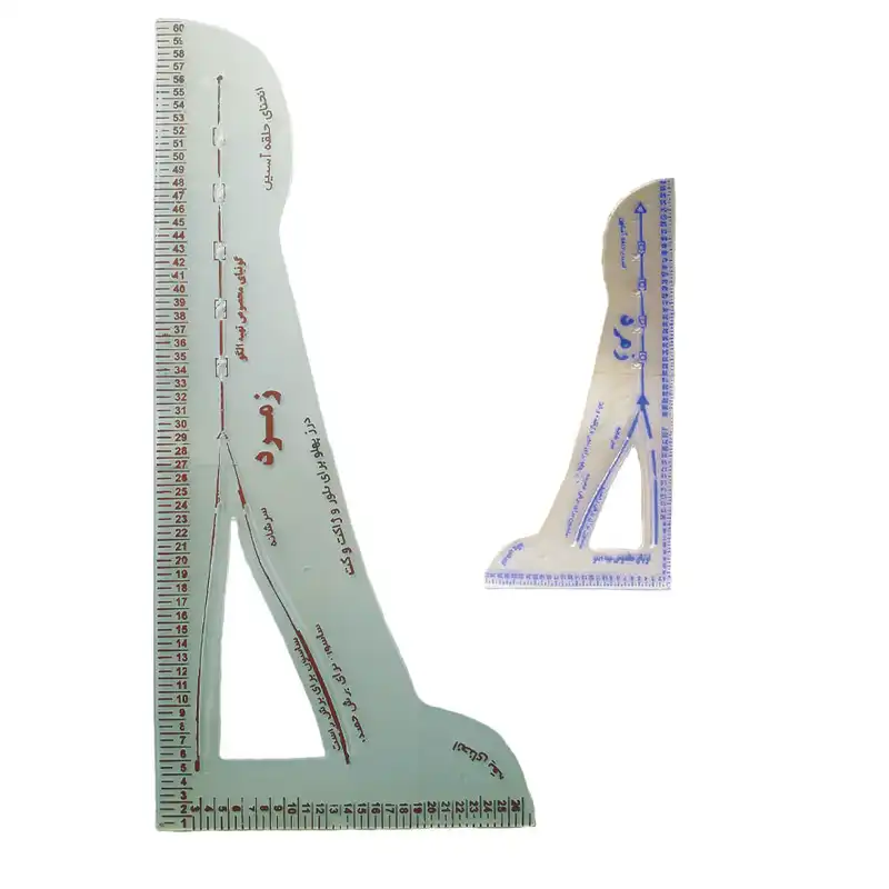 گونیای خیاطی زمرد کد 2/1