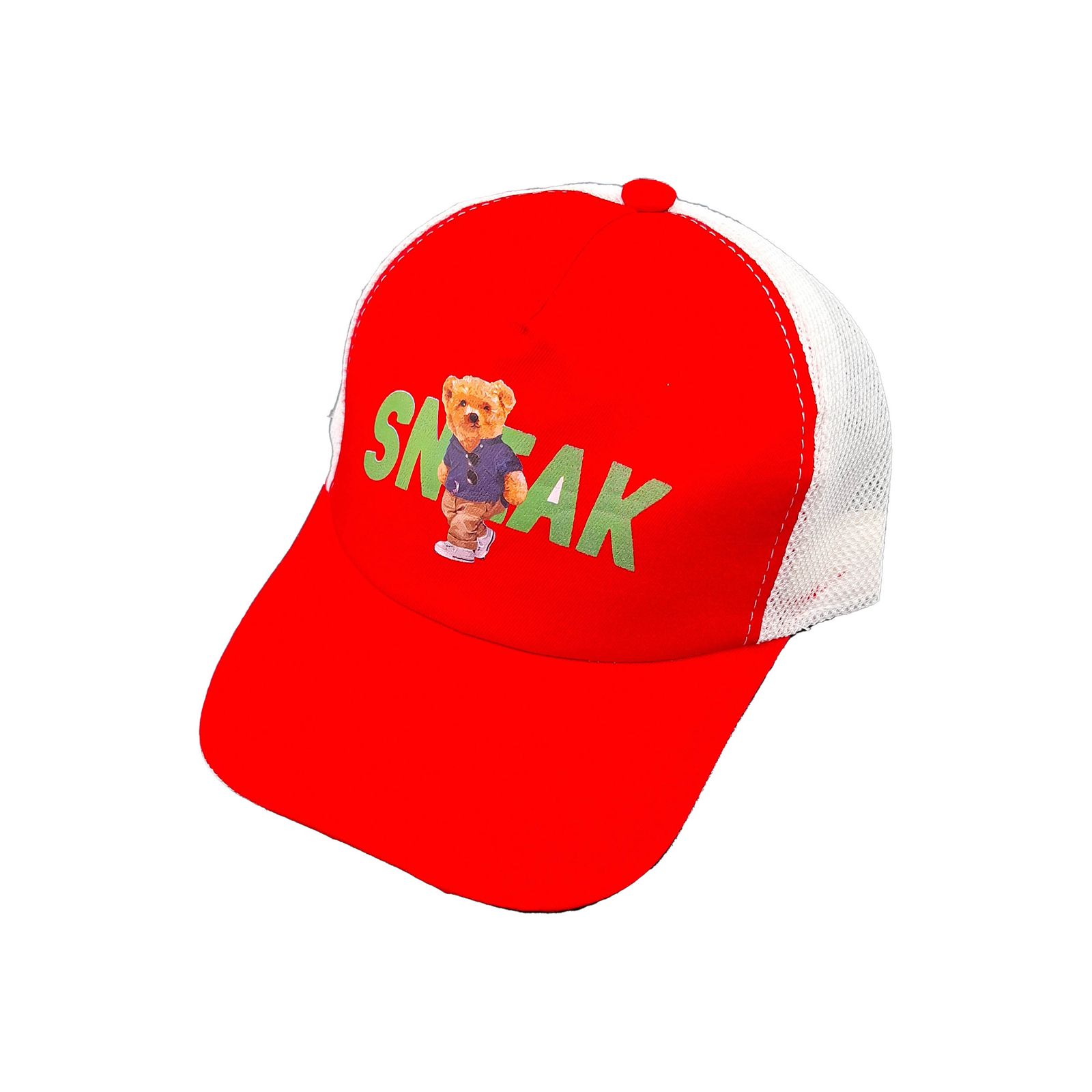 کلاه کپ بچگانه مدل SNAK کد 1210 رنگ قرمز -  - 1