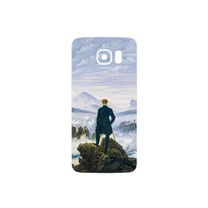 MAHOOT Wanderer above the Sea of Fog Cover Sticker for Samsung Galaxy S6