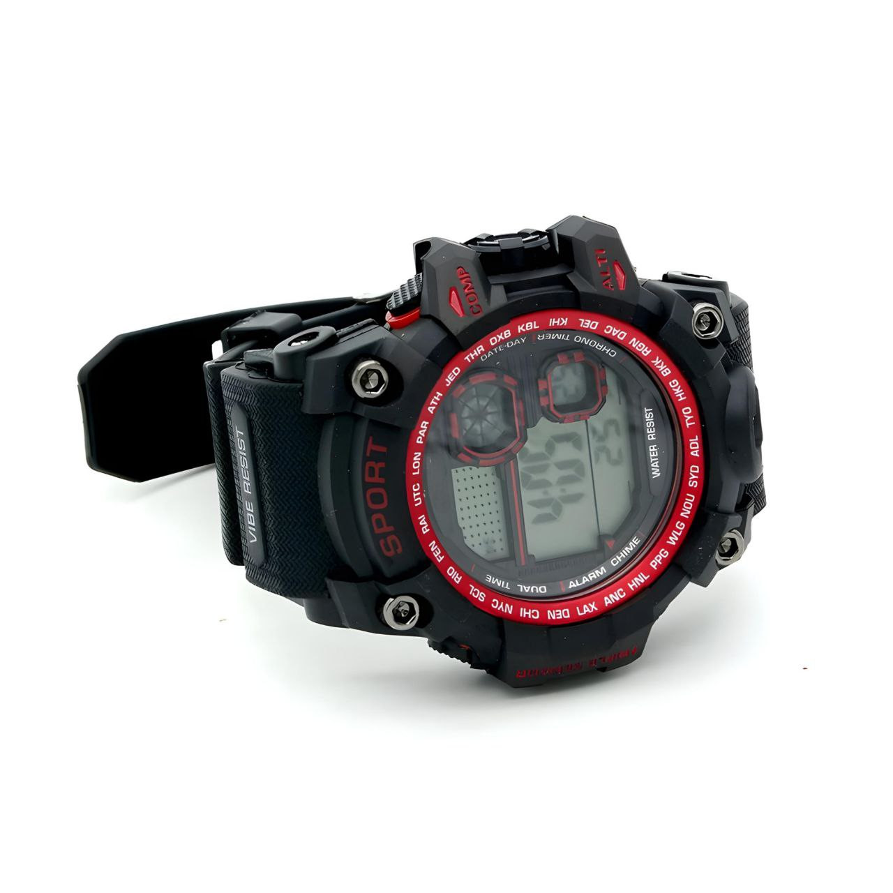 ساعت مچی دیجیتال مردانه مدل تک زمانه07 ساعت مچی دیجیتال مردانه مدل تک زمانه07