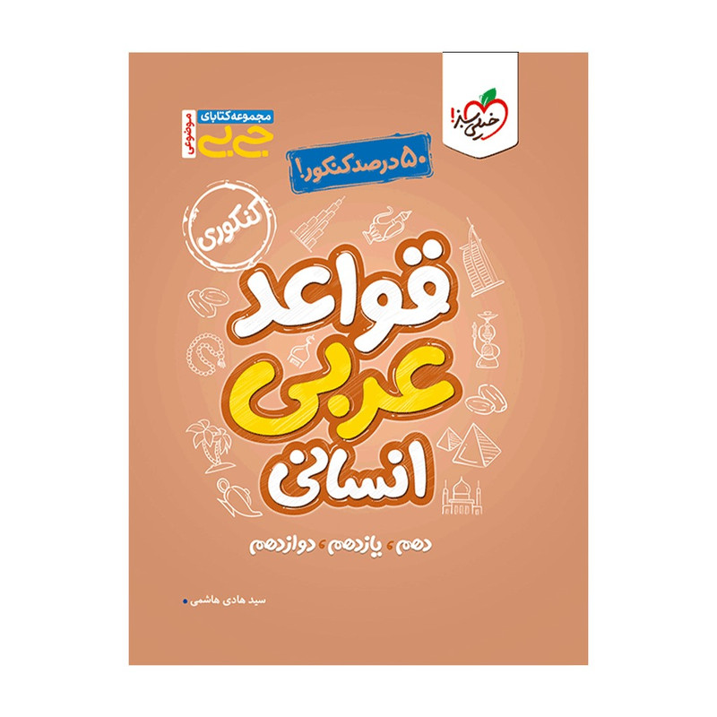 کتاب جیبی موضوعی قواعد عربی انسانی اثر سید هادی هاشمی انتشارات خیلی سبز کتاب جیبی موضوعی قواعد عربی انسانی اثر سید هادی هاشمی انتشارات خیلی سبز
