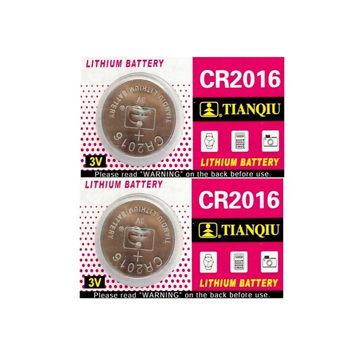 باتری سکه ای تیانکیو مدل CR2016 بسته 2 عددی