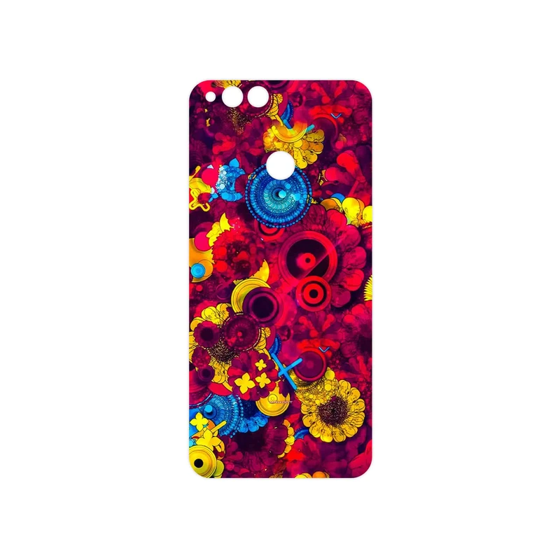 برچسب پوششی ماهوت مدل Vector Flower Garden Digital Art مناسب برای گوشی موبایل آنر 7X