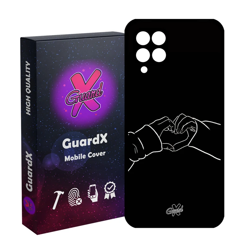 کاور گارد ایکس طرح Love مدل Glass10517 مناسب برای گوشی موبایل سامسونگ Galaxy M32 4G/M22 4G/F22