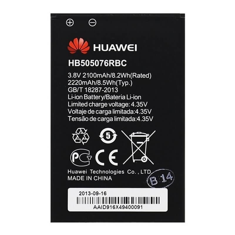 باتری موبایل مدل G610/HB505076RBC LOTS/20211 ظرفیت 2150 میلی امپر ساعت مناسب برای گوشی موبایل هوآوی G610