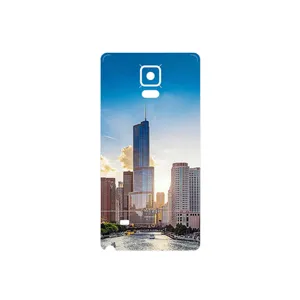 MAHOOT City of Chicago Cover Sticker for Samsung Galaxy Note 4