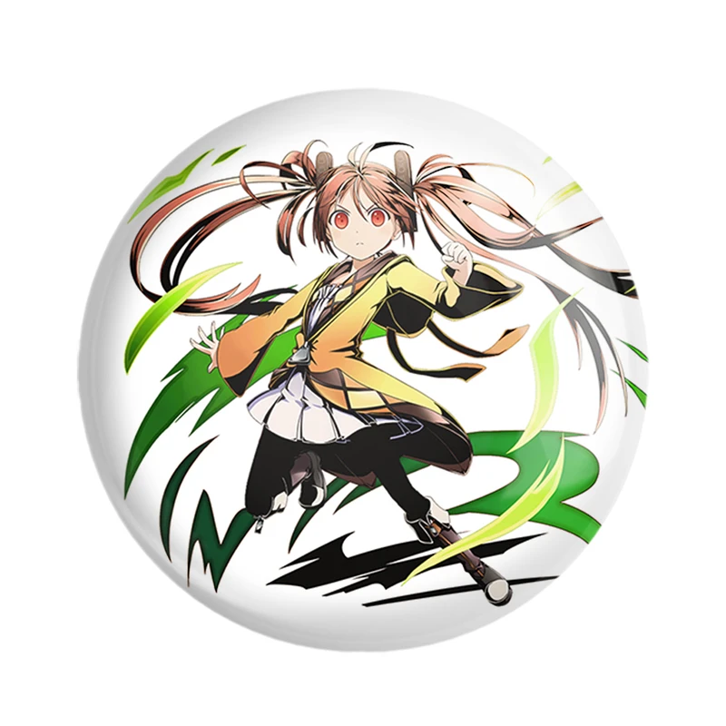 مگنت خندالو مدل انجو انیمه گلوله سیاه کد 35806