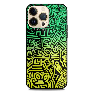 AKAM AMC-WA13PRO-DOODLE16 Cover For Apple iPhone 13 Pro