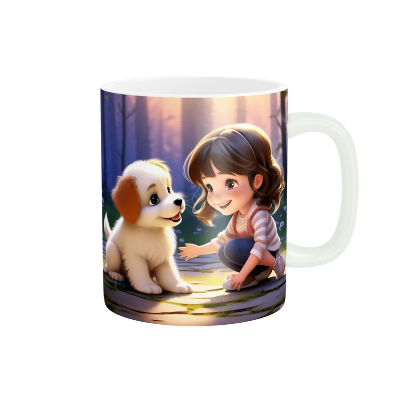 ماگ پاد آفرین مدل دخترانه کد 61