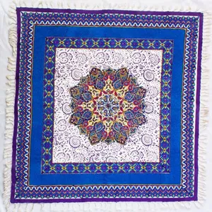 رومیزی قلمکار مدل QTSA8 گل ترنج