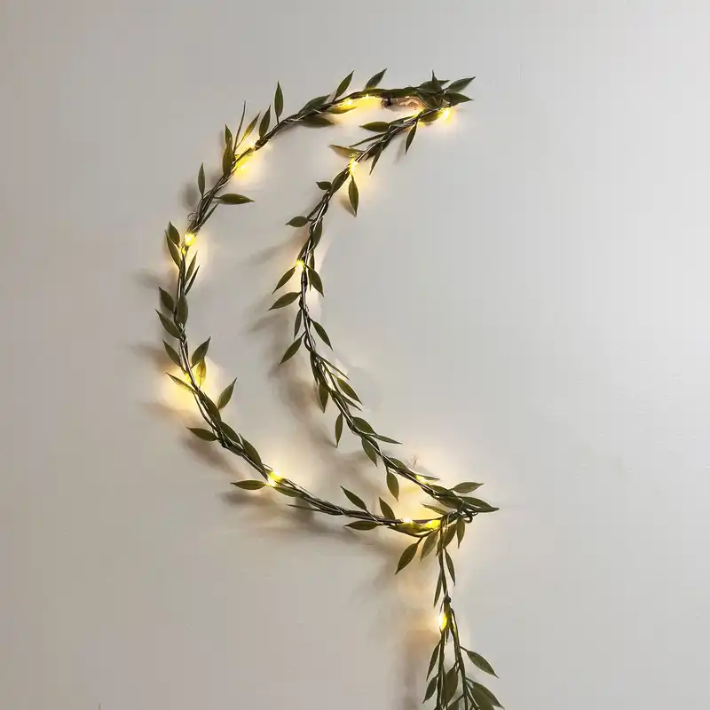 چراغ تزئیتی مدل ماه و گل مصنوعی LED