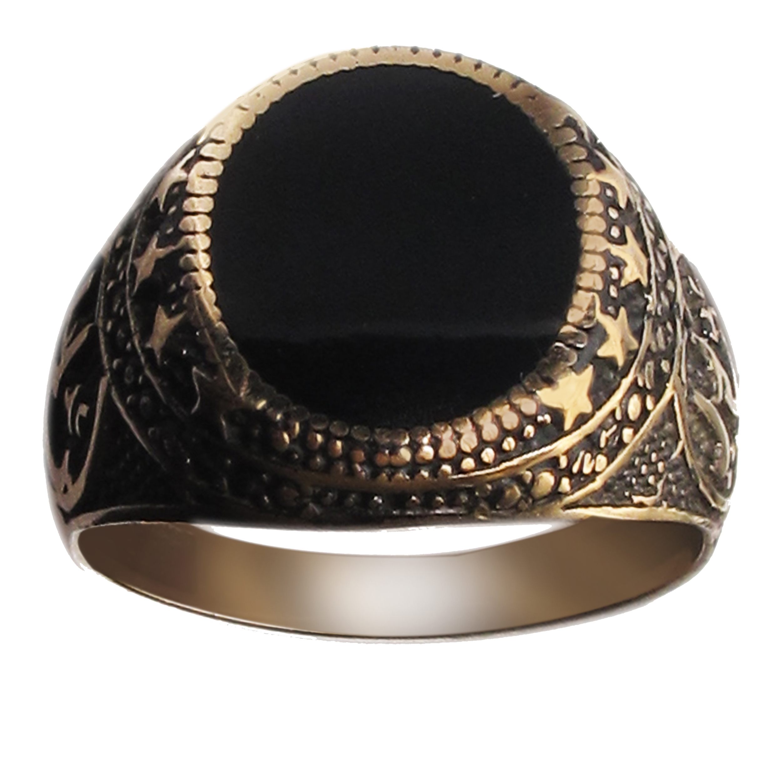 انگشتر مردانه طرح یا علی کد AR65