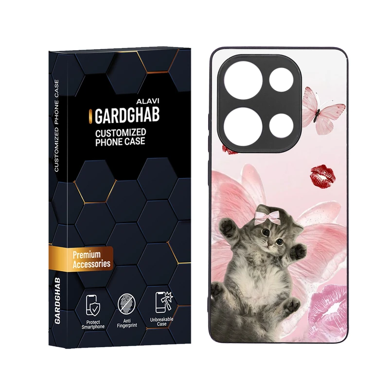 کاور گارد قاب علوی مدل دور ژله ای مناسب برای گوشی موبایل شیائومی Redmi Note 13 Pro 4G