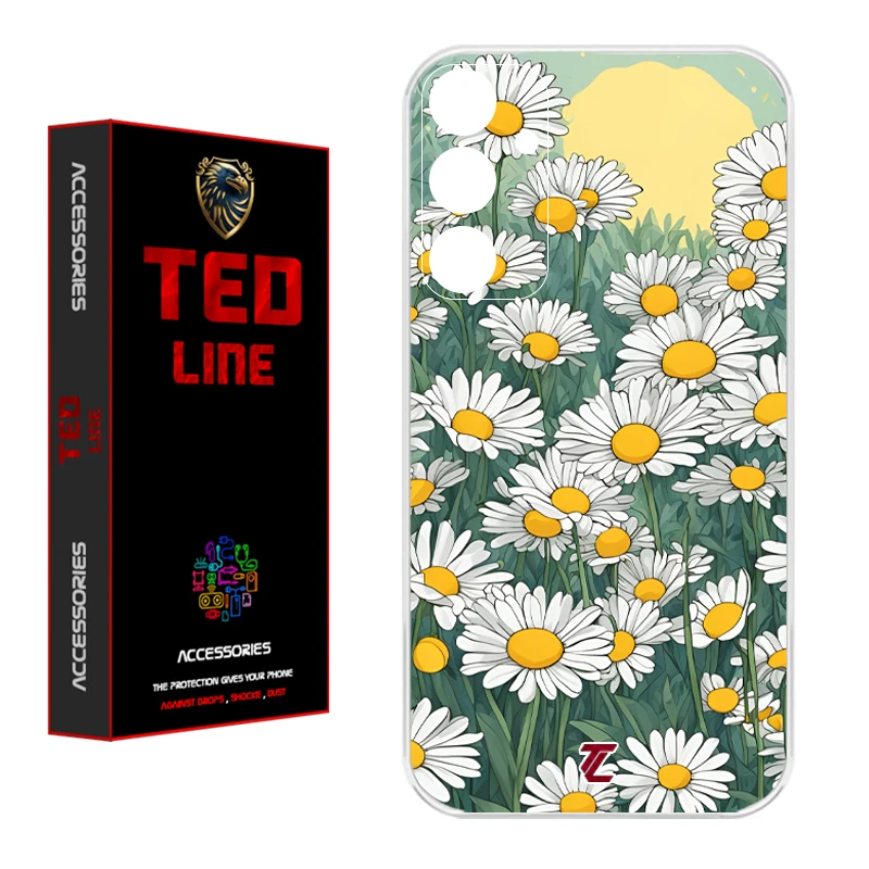 کاور تدلاین طرح گل بابونه کد 1141 مناسب برای گوشی موبایل سامسونگ Galaxy A04S / A13 5G
