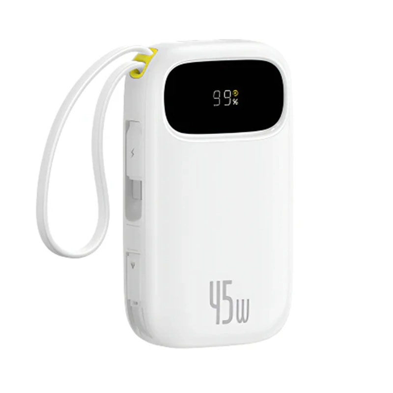 پاوربانک 45 وات بیسوس مدل EnerFill FC31 PPQD3‑1040 ظرفیت 10000 میلی‌آمپرساعت