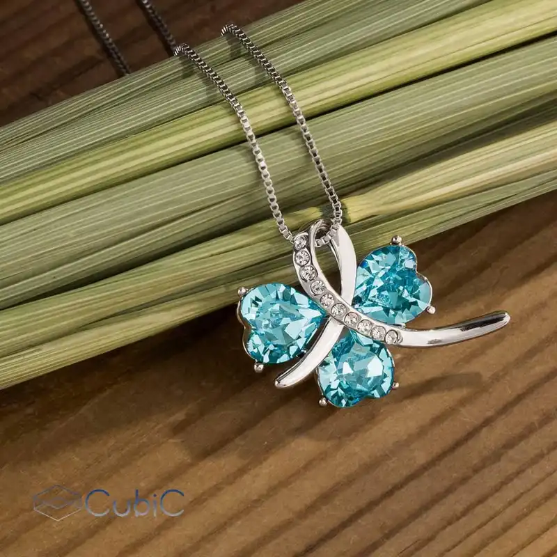 گردنبند زنانه کوبیک مدل QN-508506