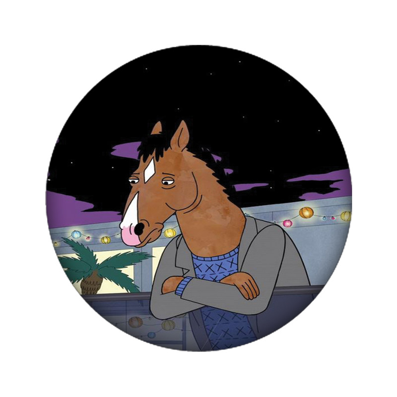 استیکر تزئینی موبایل مدل اسب کد 3722