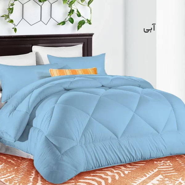 لحاف چیداری مدل میکرو دو نفره سایز 220x200 سانتی متر