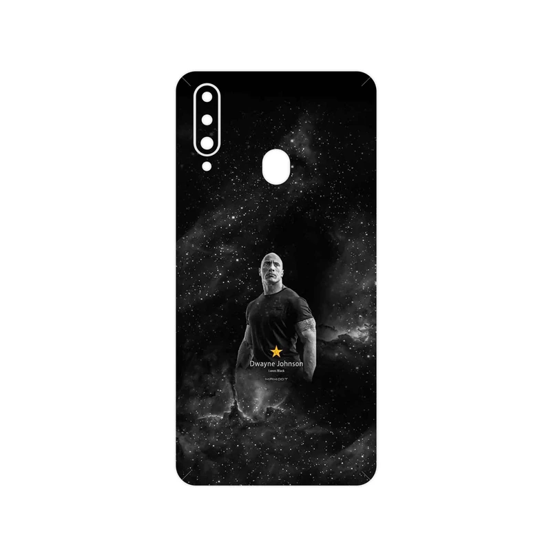 برچسب پوششی ماهوت مدل Dwayne Johnson مناسب برای گوشی موبایل سامسونگ Galaxy A20s