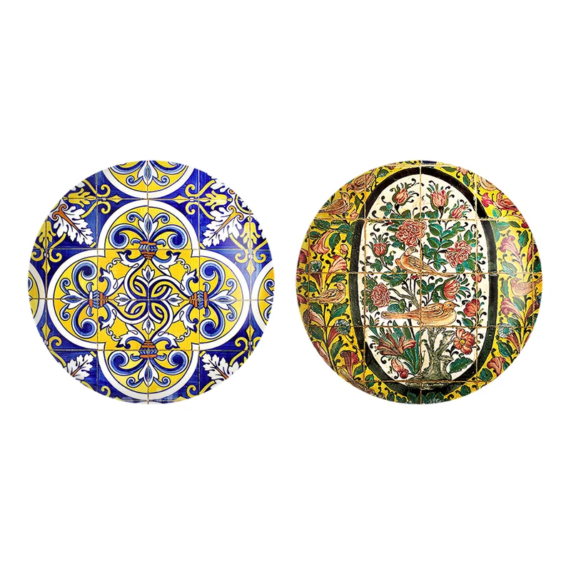 مگنت خندالو طرح کاشی کد 21962197 مجموعه 2 عددی