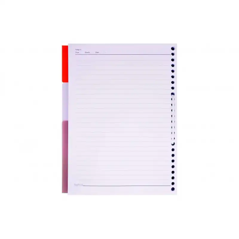 کاغذ کلاسور پاپکو مدل یک خط فارسی کد NB-606-SH