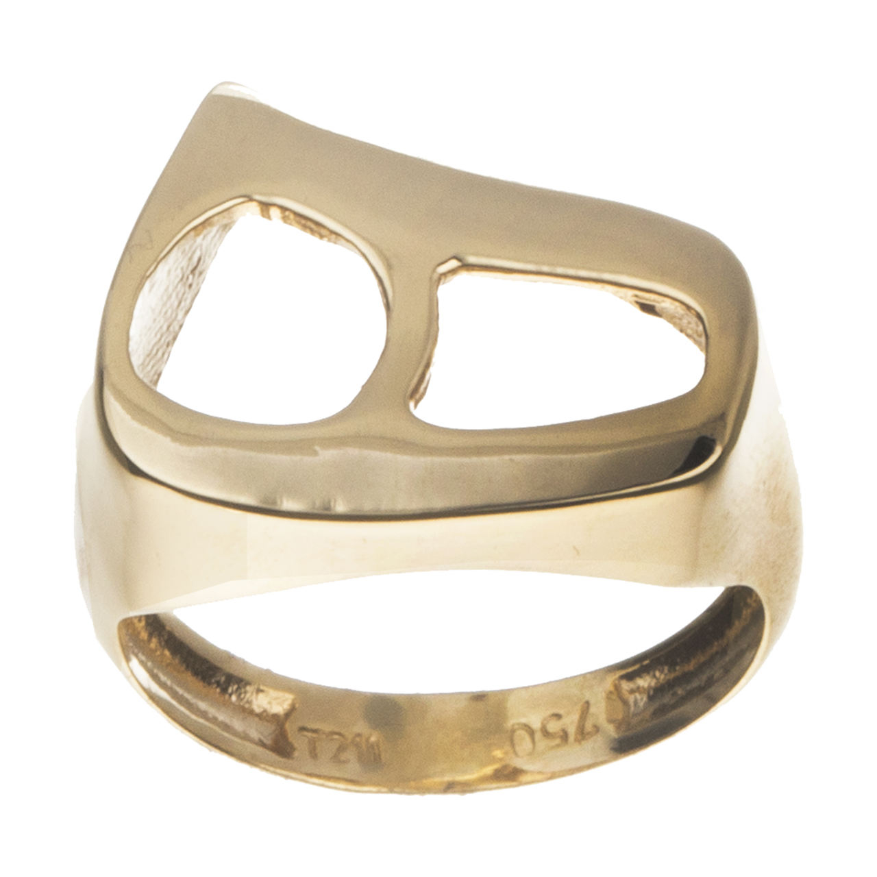 انگشتر طلا 18 عیار زنانه گالری مرجان مدل 10102