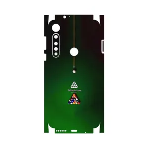 MAHOOT Pool Billiards Pro-FullSkin Cover Sticker for Motorola One Vision Plus