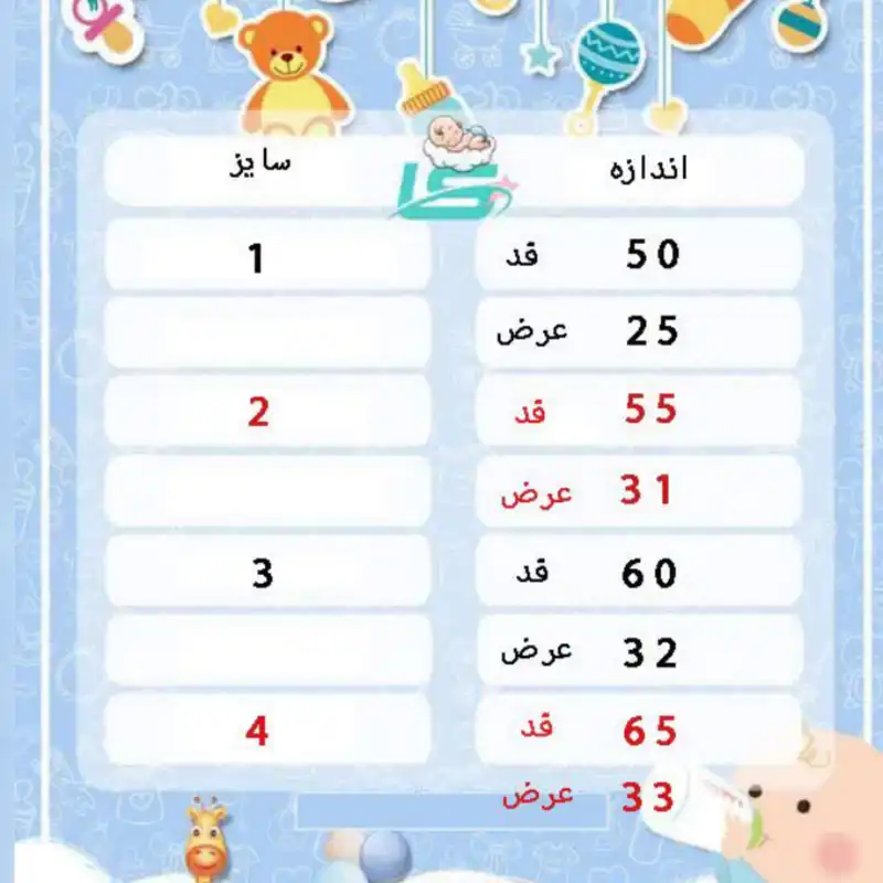 سرهمی نوزادی مدل 012