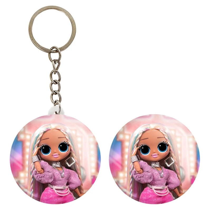 پیکسل خندالو مدل عروسک ال او ال LOL کد 27885 به همراه جاکلیدی