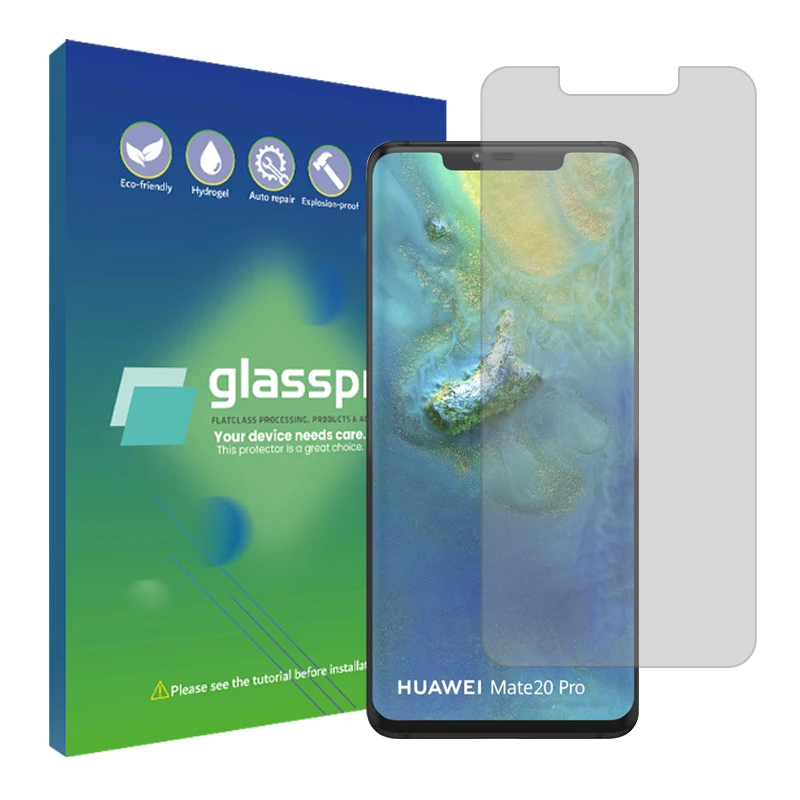 محافظ صفحه نمایش شفاف گلس پرو مدل Resistant مناسب برای گوشی موبایل هوآوی Mate 20 Pro