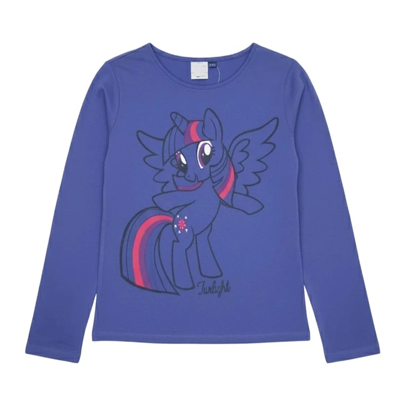 تی‌شرت آستین بلند دخترانه مای لیتل پونی مدل 7012