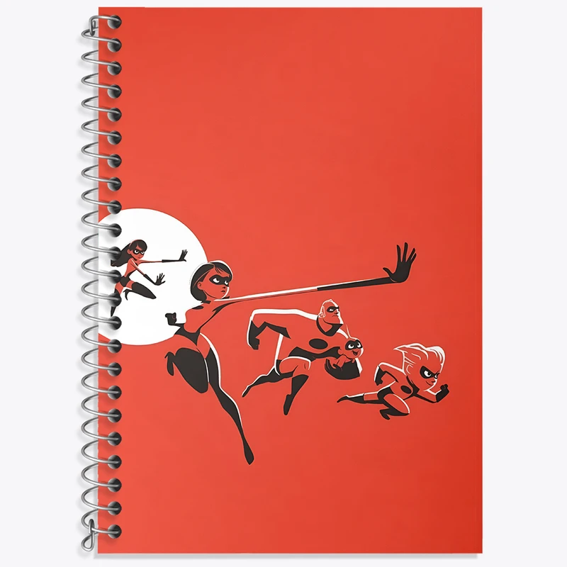 دفتر نت موسیقی 50 برگ خندالو طرح شگفت انگیزان (The Incredibles) کد N3244