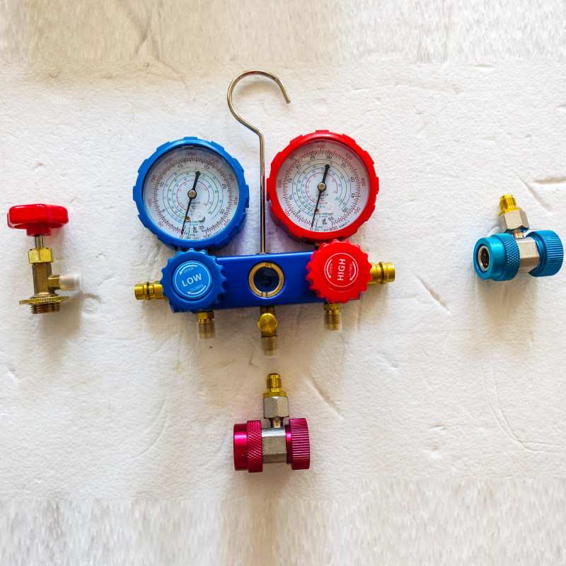 گیج شارژ گاز کولر پرو کد PR-00777 مجموعه 6 عددی