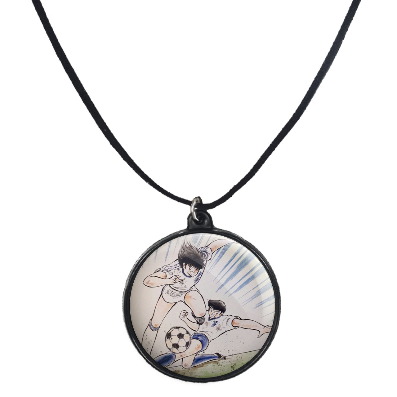 گردنبند پرمانه طرح فوتبالیست ها کد pmb.22300 مدل دو طرفه