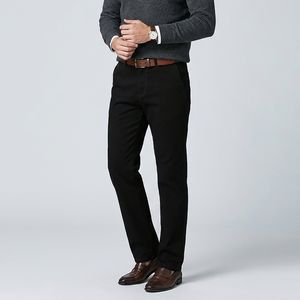 شلوار راسته مردانه مدل کتان کلاسیک G133