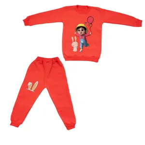 ست سویشرت و شلوار دخترانه مدل بادکنک