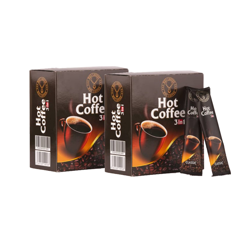 قهوه فوری مخلوط 1 × 3 قهوه داغ بیرجه - دو بسته 25 عددی