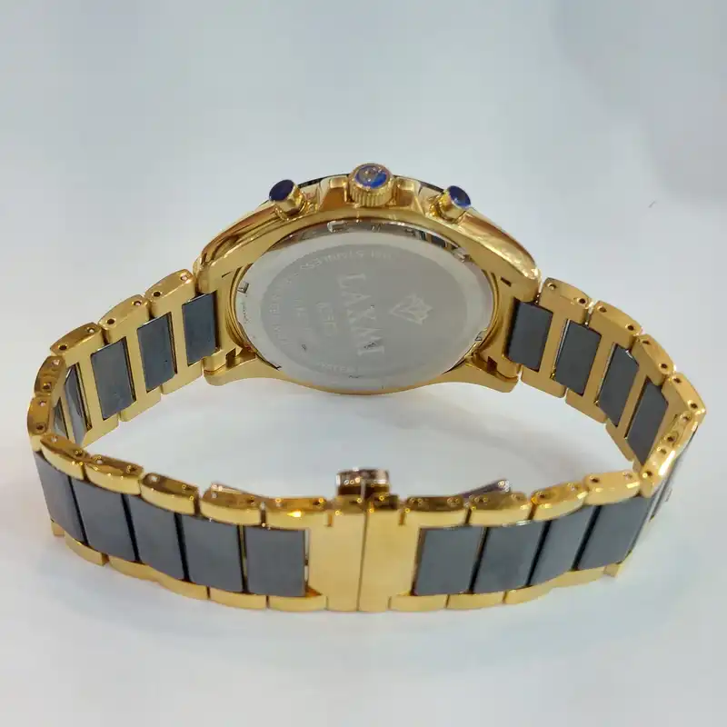 ست ساعت مچی عقربه ای زنانه و مردانه لاکسمی مدل 8556-6