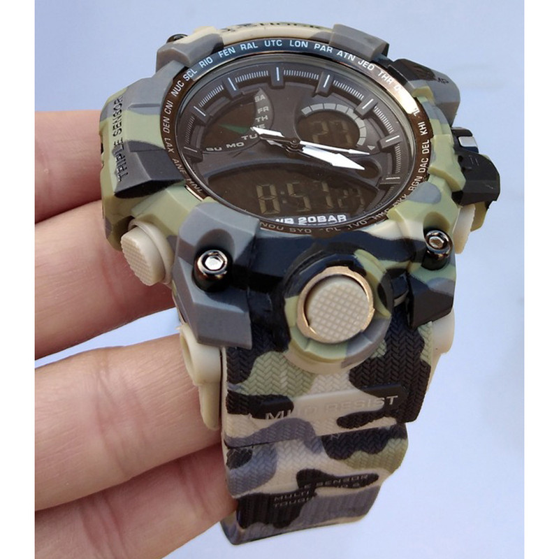 ساعت مچی دیجیتال پسرانه مدل اسپرت کد 1013