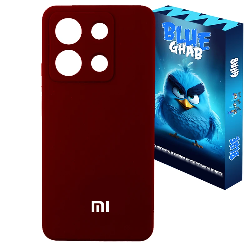 کاور بلو قاب مدل سیلیکونی ORGi کد O42 مناسب برای گوشی موبایل شیائومی Redmi Note 13 4G