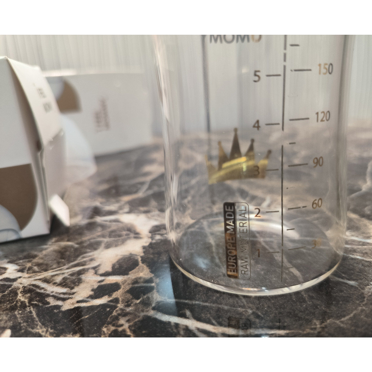 شیشه شیر یومامی طرح لاکچری نچرال ظرفیت 210 میلی لیتر