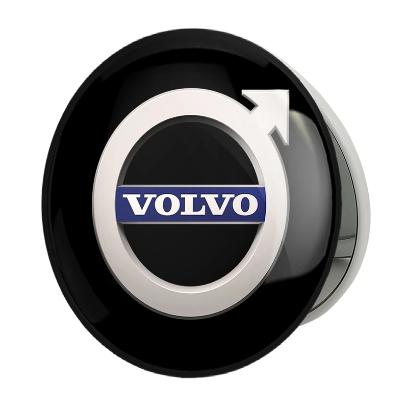 آینه جیبی خندالو طرح ولوو volvo مدل تاشو کد 23660 