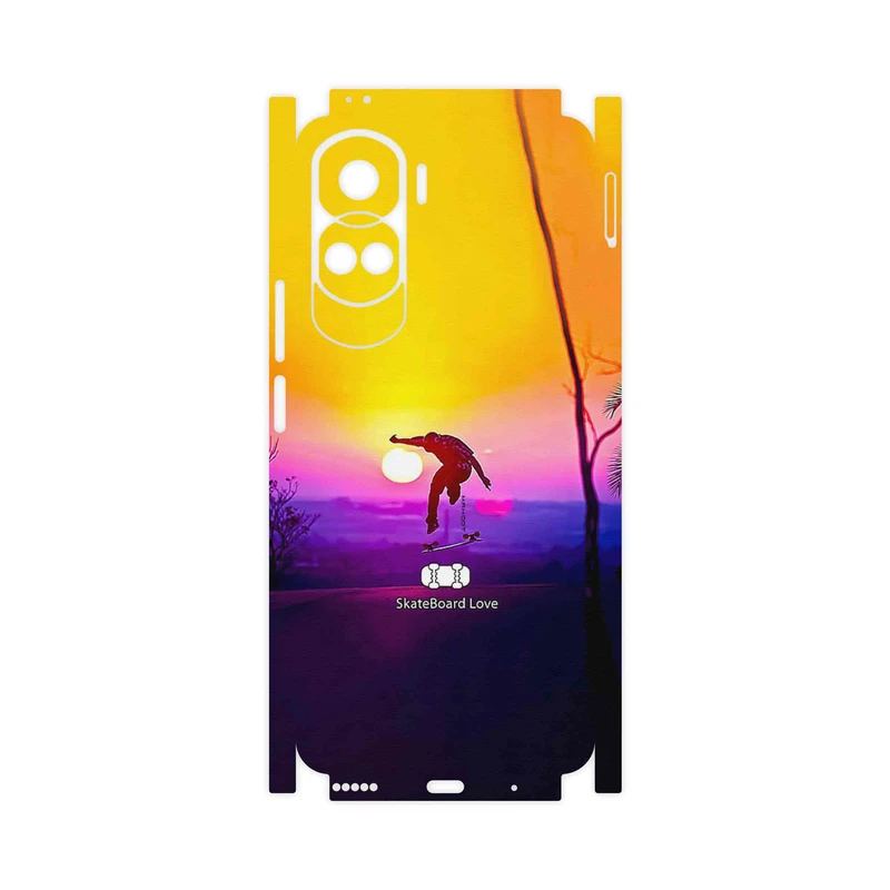 برچسب پوششی ماهوت مدل Skateboard-FullSkin مناسب برای گوشی موبایل آنر 90 Lite